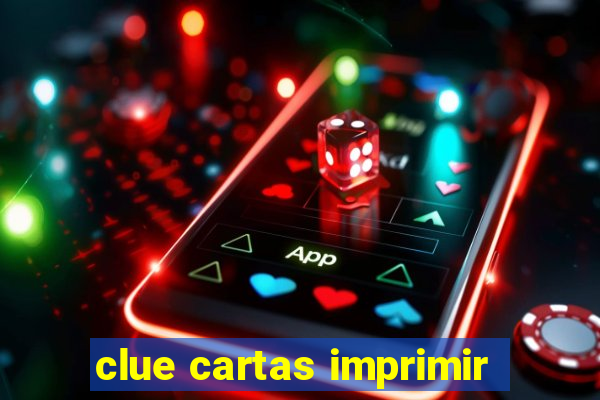 clue cartas imprimir